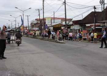 Polres Dairi melaksanakan pengamanan kegiatan KONI Dairi Run 5K yang diikuti oleh pelajar tingkat SD, SLTP, SLTA, dan sekolah swasta se-Kabupaten Dairi dan Kabupaten Pakpak Bharat, pada Sabtu (25/10/2025).