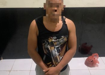 Terduga pelaku berinisial R (29), warga Desa Serba Guna, Kecamatan Darul Makmur, Kabupaten Nagan Raya. Dari hasil pemeriksaan, yang bersangkutan mengaku sebagai jurnalis di salah satu redaksi berita online di wilayah Nagan Raya.