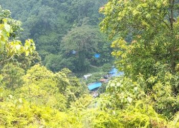 Lokasi Penambangan Emas  Illegal di Wilayah Kabupaten Bogor. (Foto. Dok: RH/Mitrapolri.com)