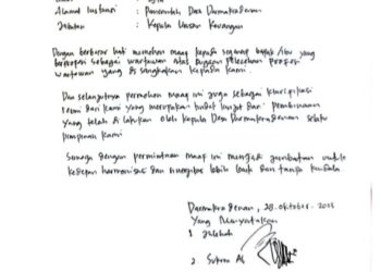 Tim Media yang terdiri dari Mitrapolri.com, Tribun Garda IKN, Bela Negara, dan Buana News akhirnya menyatakan bahwa persoalan dengan pihak Pemerintah Desa Darmakradenan telah diselesaikan secara baik-baik.