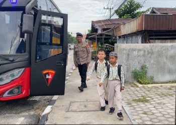 Program ini resmi beroperasi mulai pukul 5:30 WIB dengan rute mulai dari Jl. Tjilik Riwut Km.8 hingga ke komplek sekolah di kawasan Stadion Sanaman Mantikei, Palangka Raya.