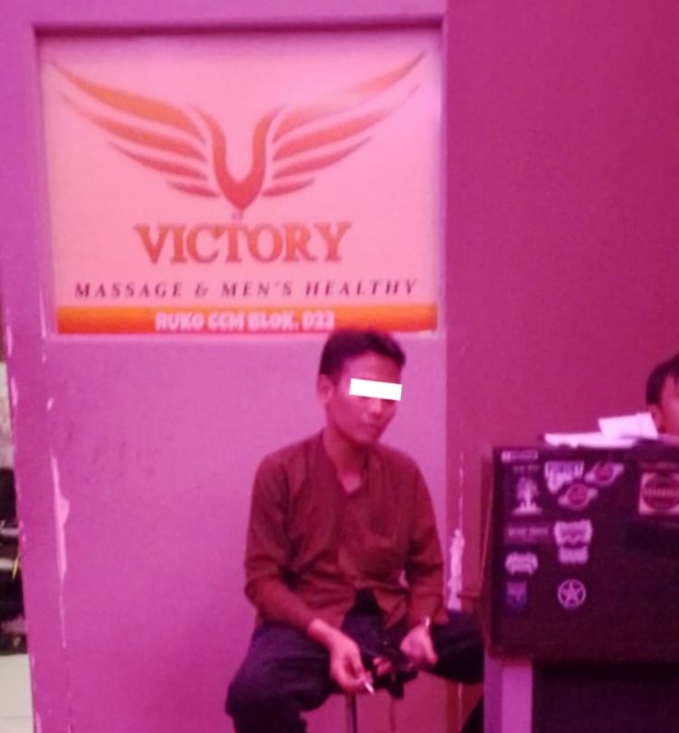 Marahnya THM di Bumi Tegar Beriman,Salah Satunya Victory Massage & Men's Healthy. (Foto. Dok: RH/Mitrapolri.com)