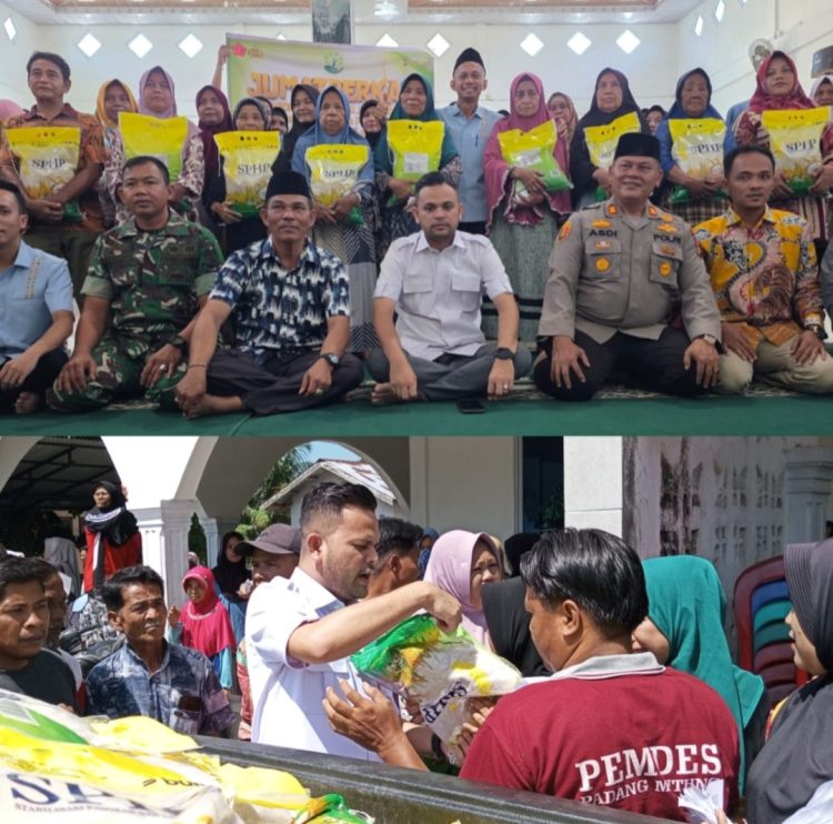 Direktur Utama PT Green Palma Riau Jaya sekaligus Pembina Kelompok Tani Kampar Jaya Bersama. Dengan tangan sendiri, ia menyalurkan 6 ton beras dalam program sosial bertajuk “Jumat Berkah.”