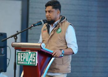 Ketua Repnas Aceh, Mahfudz Y. Loethan, di Banda Aceh