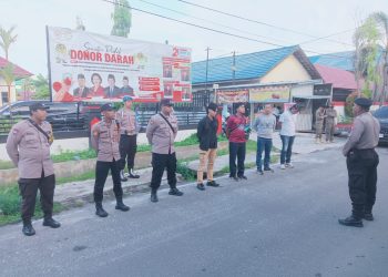 Polresta Palangka Raya melaksanakan pengamanan pada ajang Hadari Kahayan Color Run Decafest 2025 yang digelar di Jalan W. Sudirohusodo, Kelurahan Langkai, Kecamatan Pahandut, Kota Palangka Raya, Sabtu (1/11/2025).