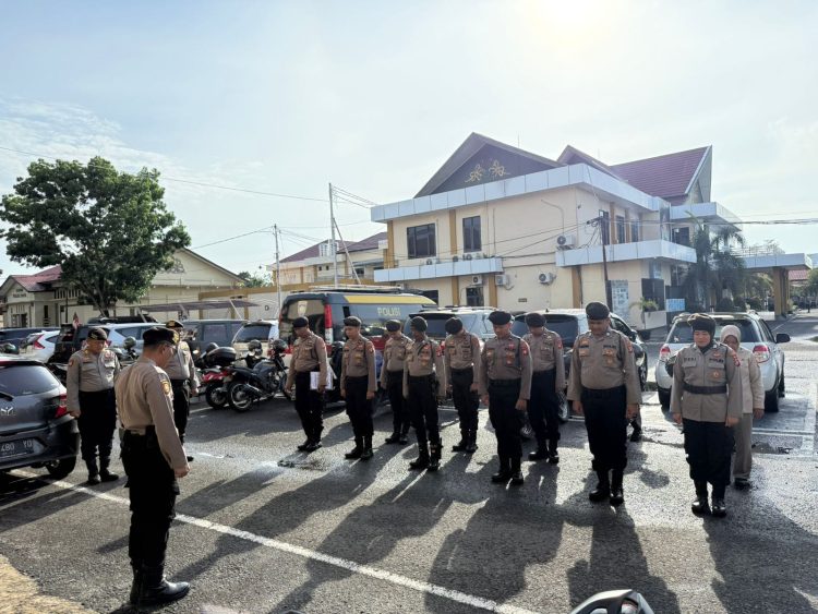 Apel Satuan Fungsi (satfung) kembali dilaksanakan oleh Satuan Samapta (Satsamapta) Polresta Palangka Raya, Polda Kalteng yang dipimpin langsung oleh Kasatsamapta, AKP Suyatman, Rabu (5/11/2025) pagi.