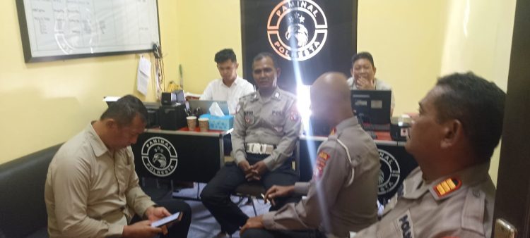 Seksi Profesi dan Pengamanan (Sie Propam) Polresta Palangka Raya segera melakukan pemeriksaan awal dengan memanggil personel yang diduga berada di dalam kendaraan pada video tersebut.