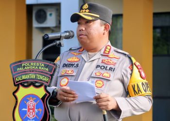 Kapolresta Palangka Raya, Polda Kalteng, Kombes Pol. Dedy Supriadi, S.I.K., M.H.