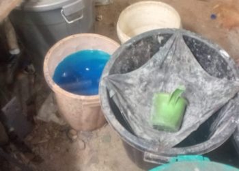 Aktivitas pertambangan emas tanpa izin (PETI) di kawasan Suwawa Timur, Desa Tolabolo, Kabupaten Bone Bolango, Gorontalo