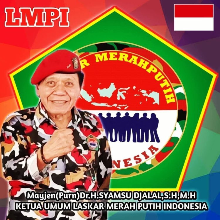 Ketua Umum LMPI, Mayjen TNI (Purn) Dr. H. Syamsu Djalal, SH., MH.