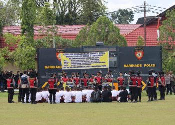 Rangkaian Apel Kasatwil Jajaran Polda Kalimantan Tengah (Kalteng)