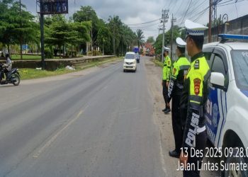Satuan Lalu Lintas Polres Ogan Ilir melaksanakan kegiatan Patroli Beat Siang pada Sabtu, 13 Desember 2025, sebagai upaya menciptakan keamanan, keselamatan, ketertiban, dan kelancaran lalu lintas (Kamseltibcarlantas) di wilayah hukum Polres Ogan Ilir.