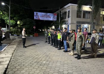 Kegiatan yang berlangsung pukul 20.00 wib hingga 22.15 wib tersebut melibatkan personel gabungan Polresta Banyumas, TNI dari Kodim 0701/Banyumas, serta Satpol PP Kabupaten Banyumas