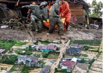 Bencana di Aceh, Sumatera Utara, dan Sumatera Barat