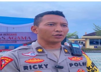 Kabag Ops Polres OKI, Kompol Ricky Mozam