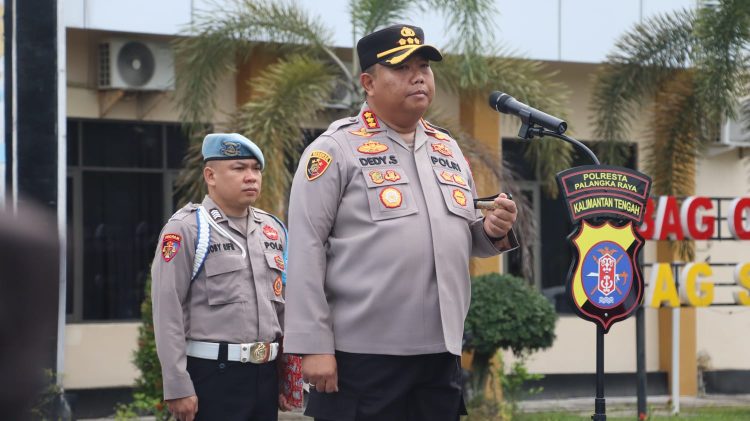 Kapolresta Palangka Raya Kombes Pol Dedy Supriadi, S.I.K., M.H.