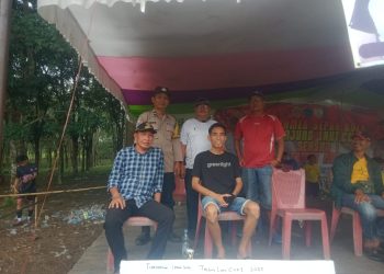 Polsek Tanjung Batu melaksanakan kegiatan pengamanan Turnamen Sepak Bola Tanjung Laut Cup Season I Tahun 2026 yang digelar di Desa Tanjung Laut, Kecamatan Tanjung Batu, Kabupaten Ogan Ilir, pada Minggu (04/01/2026) sore.