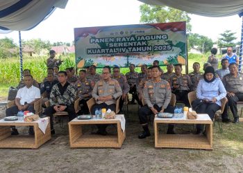 Kepolisian Resor Kota (Polresta) Palangka Raya turut mengikuti video conference (vicon) yang digelar oleh Mabes Polri dalam rangka Panen Raya Jagung Serentak Kuartal IV Tahun 2025, Kamis (8/1/2026) siang.