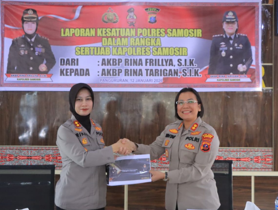 Apel ini menandai pergantian kepemimpinan dari Kapolres lama AKBP Rina Frillya, S.I.K kepada Kapolres baru AKBP Rina Sry Nirwana Tarigan, S.I.K, sebagai bagian dari dinamika organisasi Polri.