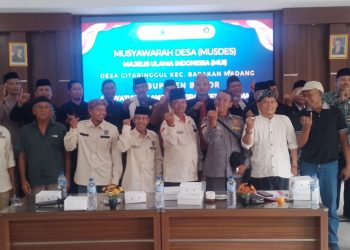 Musyawarah Desa ( Musdes ) MUI Desa Citaringgul Kecamatan Babakan Madang Kabupaten Bogor.