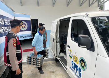 Sat Samapta Polresta Palangka Raya melaksanakan patroli dan pengawalan Program Makanan Bergizi Gratis (MBG) ke sejumlah sekolah di Kota Palangka Raya, Kamis (22/1/2026).