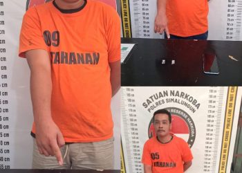 tiga orang pria diamankan beserta sejumlah barang bukti narkotika, Selasa malam, 20 Januari 2026.