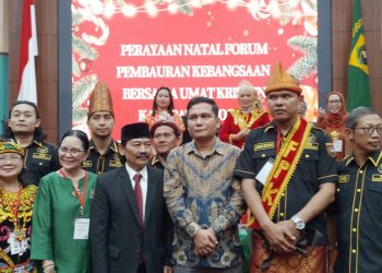 Forum Pembauran Kebangsaan (FPK) Kabupaten Bogor menggelar Perayaan Natal Bersama Umat Kristiani Kabupaten Bogor yang berlangsung khidmat dan penuh makna di Gedung Tegar Beriman, Kabupaten Bogor.