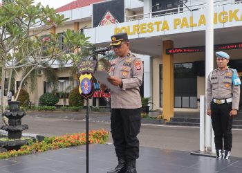 Kabaglog Polresta Palangka Raya Kompol Mangatir Tampubolon