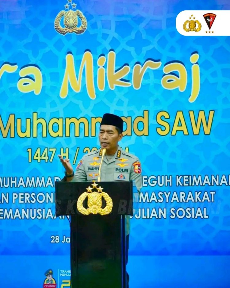 Irwasum Polri Komjen Pol. Wahyu Widada