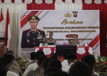 Wakapolda Kalteng melaksanakan kunkernya di Markas Komando Resor (Mako Polres) Gunung Mas, Kamis (29/1/2026).
