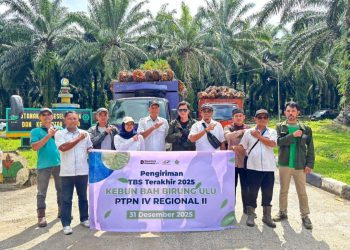 Pemberangkatan truk pengangkut TBS tersebut dilepas langsung oleh Manajer Kebun Bah Birung Ulu, Yuna Shaund H.S. Damanik, secara simbolis di area Kebun Bah Birung Ulu. Kegiatan ini menandai berakhirnya seluruh aktivitas pengiriman TBS sepanjang tahun 2025 dari kebun tersebut.