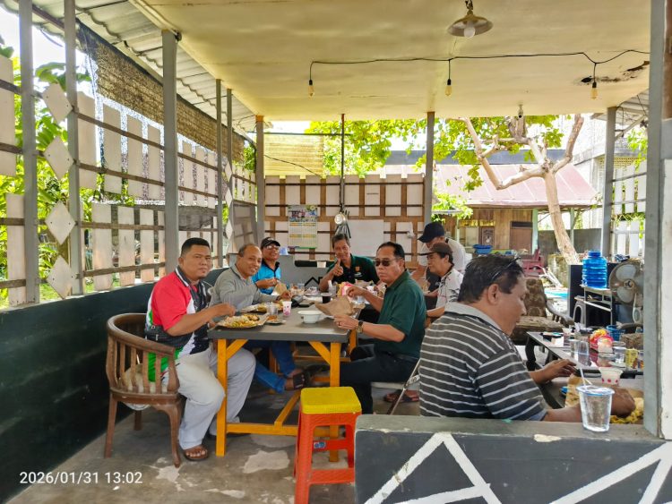 Kegiatan yang berlangsung di kediaman wartawan senior Kalimantan Tengah, Hartany Soekarno, tersebut berlangsung dalam suasana sederhana, hangat, dan penuh keakraban.