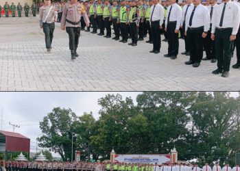 Polres Labuhanbatu melaksanakan Apel Gelar Pasukan Operasi Keselamatan Toba 2026 di wilayah hukum Polres Labuhanbatu, pada Senin, (02/02/2026) sekira pukul 08.10 WIB. Kegiatan tersebut berlangsung di Lapangan Apel Polres Labuhanbatu, Jalan MH. Thamrin No. 07 Rantauprapat, Kecamatan Rantau Utara, Kabupaten Labuhanbatu.