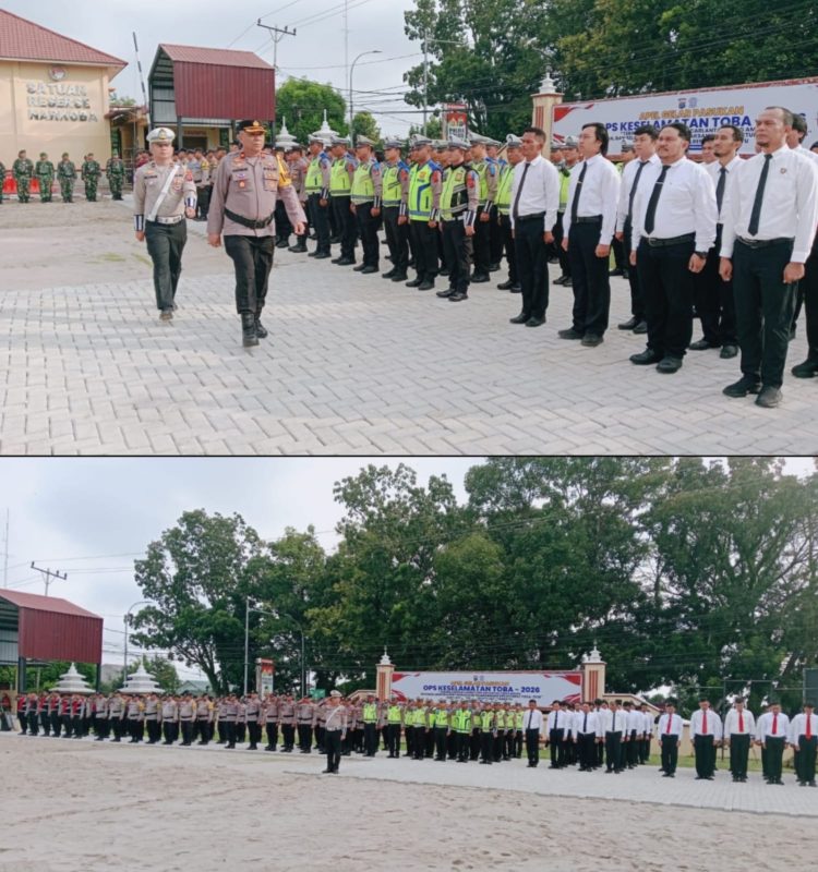 Polres Labuhanbatu melaksanakan Apel Gelar Pasukan Operasi Keselamatan Toba 2026 di wilayah hukum Polres Labuhanbatu, pada Senin, (02/02/2026) sekira pukul 08.10 WIB. Kegiatan tersebut berlangsung di Lapangan Apel Polres Labuhanbatu, Jalan MH. Thamrin No. 07 Rantauprapat, Kecamatan Rantau Utara, Kabupaten Labuhanbatu.