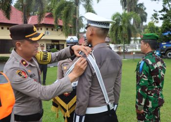 Polres Ogan Ilir melaksanakan Apel Gelar Pasukan Operasi Keselamatan Musi 2026 pada Senin (2/2/2026) pukul 09.10 WIB di Lapangan Apel Polres Ogan Ilir.