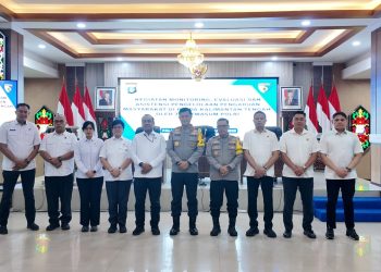 Kapolda Kalimantan Tengah (Kalteng), Irjen Pol Iwan Kurniawan, S.IK., M.Si. , membuka secara langsung kegiatan Monitoring dan Evaluasi (Monev) serta Asistensi Pengaduan Masyarakat (Dumas) di Polda Kalteng, bertempat di Aula Arya Dharma, Mapolda setempat, Rabu (4/2/2026).