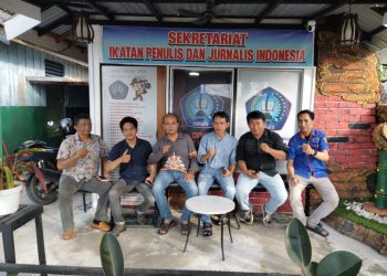 Dewan Pengurus Wilayah Ikatan Penulis dan Jurnalis Indonesia Provinsi Kalimantan Tengah (DPW PW-IPJI Kalteng) menerima kunjungan resmi Dewan Pengurus Cabang (DPC) IPJI Kabupaten Pulang Pisau, Kamis (5/2/2026).