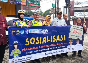 Kegiatan tersebut dilaksanakan pada Kamis (5/2/2026) pagi di Jalan Dr. Angka Purwokerto, tepatnya di perempatan Karangkobar, yang merupakan salah satu jalur rawan pelanggaran dan kecelakaan lalu lintas di wilayah hukum Polresta Banyumas
