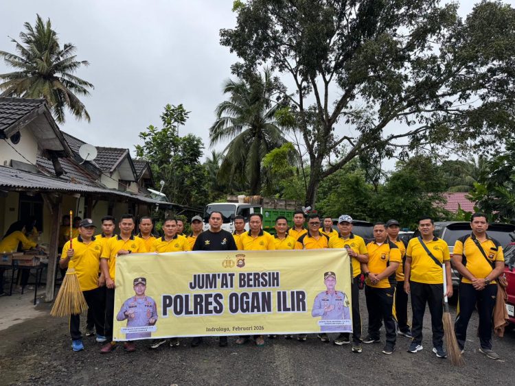 Polres Ogan Ilir melaksanakan kegiatan kurvei melalui giat Jum’at Bersih pada Jumat, 06 Februari 2026, mulai pukul 07.00 WIB hingga selesai.