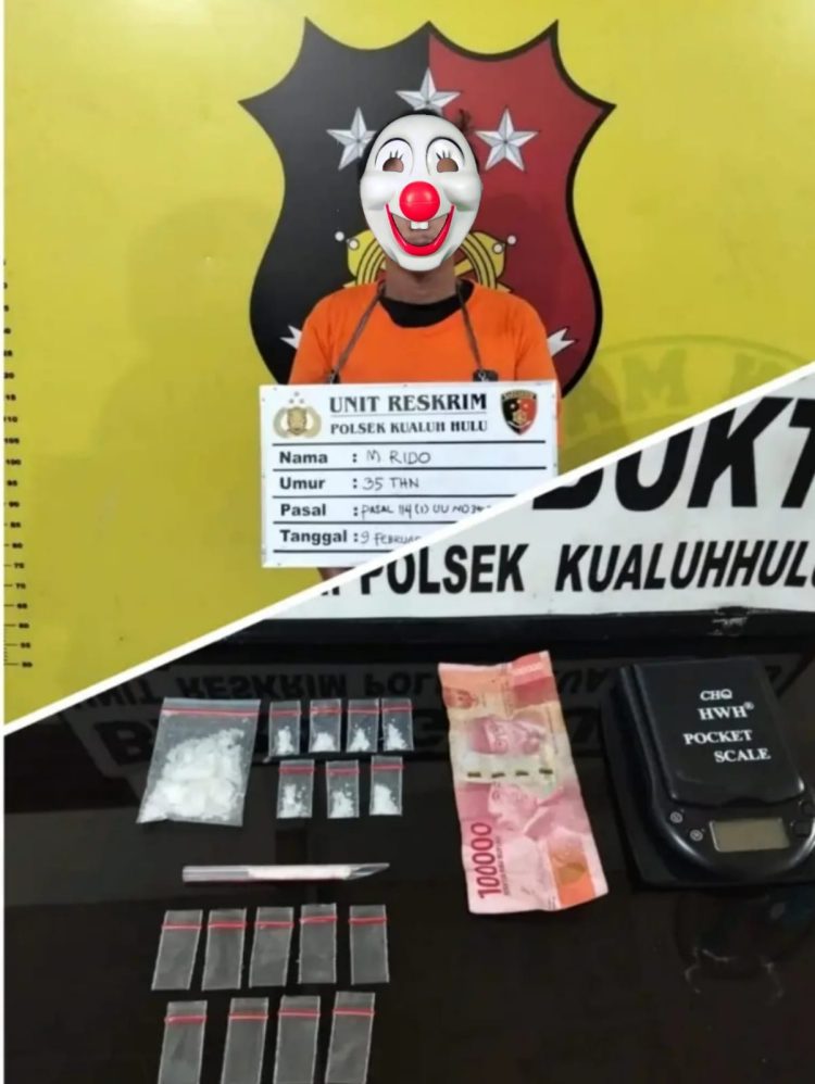 Team Reskrim Polsek Kualuh Hulu, Polres Labuhanbatu, berhasil menangkap seorang pemuda yang diduga sebagai pelaku penyalahgunaan narkotika jenis sabu di Kelurahan Aek Kanopan Timur, Kabupaten Labuhanbatu Utara.