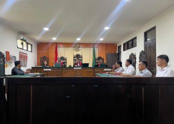 Putusan tersebut dibacakan dalam sidang E-Court Perdata PN Sampit pada Kamis, 5 Februari 2026, pukul 15.00 WIB, dengan Nomor Perkara 46/Pdt.G/2025/PN Spt.