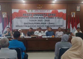 Reses Anggota DPRD Kabupaten Bogor Masa Sidang II ( Dua ) Tahun 2025 - 2026 Dapil I ( Satu )