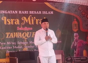 Sambutan Kades Klapanunggal Bapak Ade Endang Saripudin Dalam Rangka Memperingati Isra Mi'raj Nabi Besar Muhammad SAW 1447 H.- RH