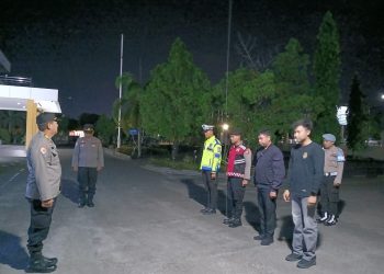 Apel tersebut dipimpin oleh Pawas Polresta Palangka Raya AKP Johanes Wimbo Nirwono dan diikuti personel dari berbagai satuan fungsi yang akan melaksanakan patroli di wilayah Kota Palangka Raya