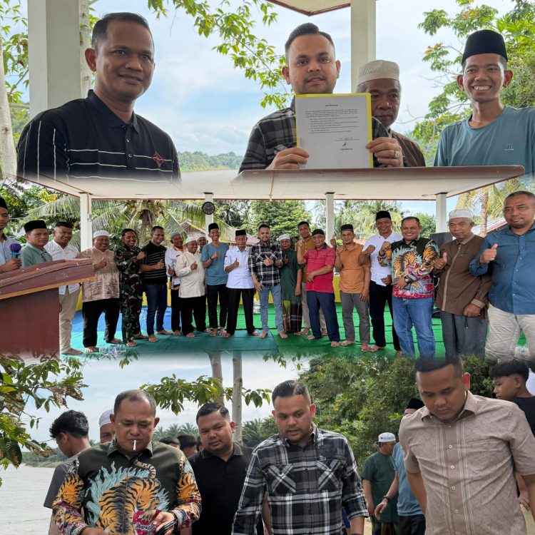 Pebriyan Winaldi, Ketua Elang 3 Hambalang Riau sekaligus Direktur PT Green Palma Riau Jaya, hadir memenuhi undangan masyarakat, membawa bukan sekadar silaturahmi, tetapi juga komitmen nyata untuk kemaslahatan umat.