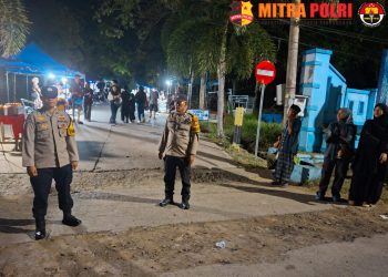 Pada Rabu malam (18/2/2026), personel kembali melaksanakan Patroli Biru (blue light patrol) dengan menyisir sejumlah titik rawan di wilayah Kecamatan Tempe.