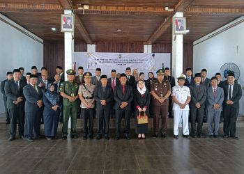 Wakapolres Seruyan, Kompol Hendry, S.E., menghadiri acara Pelantikan dan Pengambilan Sumpah Janji Jabatan Struktural di lingkungan Pemerintah Kabupaten Seruyan tahun 2026.