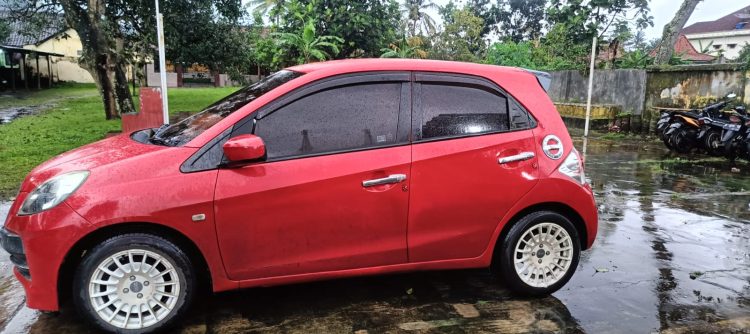 Barang Bukti mobil milik korban