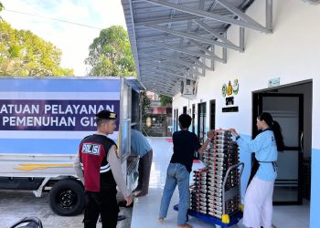 Pengawalan dimulai dari Dapur SPPG Polresta Palangka Raya di Jalan Patin, Kelurahan Bukit Tunggal, dengan sasaran sejumlah sekolah penerima manfaat di wilayah Kota Palangka Raya.
