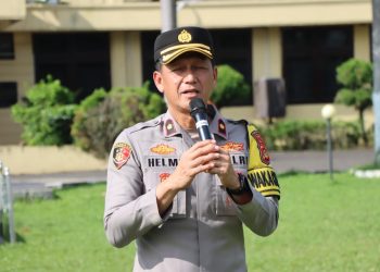Wakapolres Ogan Ilir Kompol Helmi Ardiansyah.SH.MH
